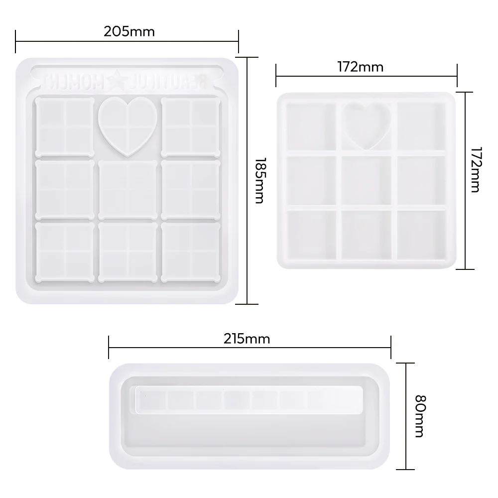 Resiners® Silicone Heart Mold for Photo Frames - Image 8