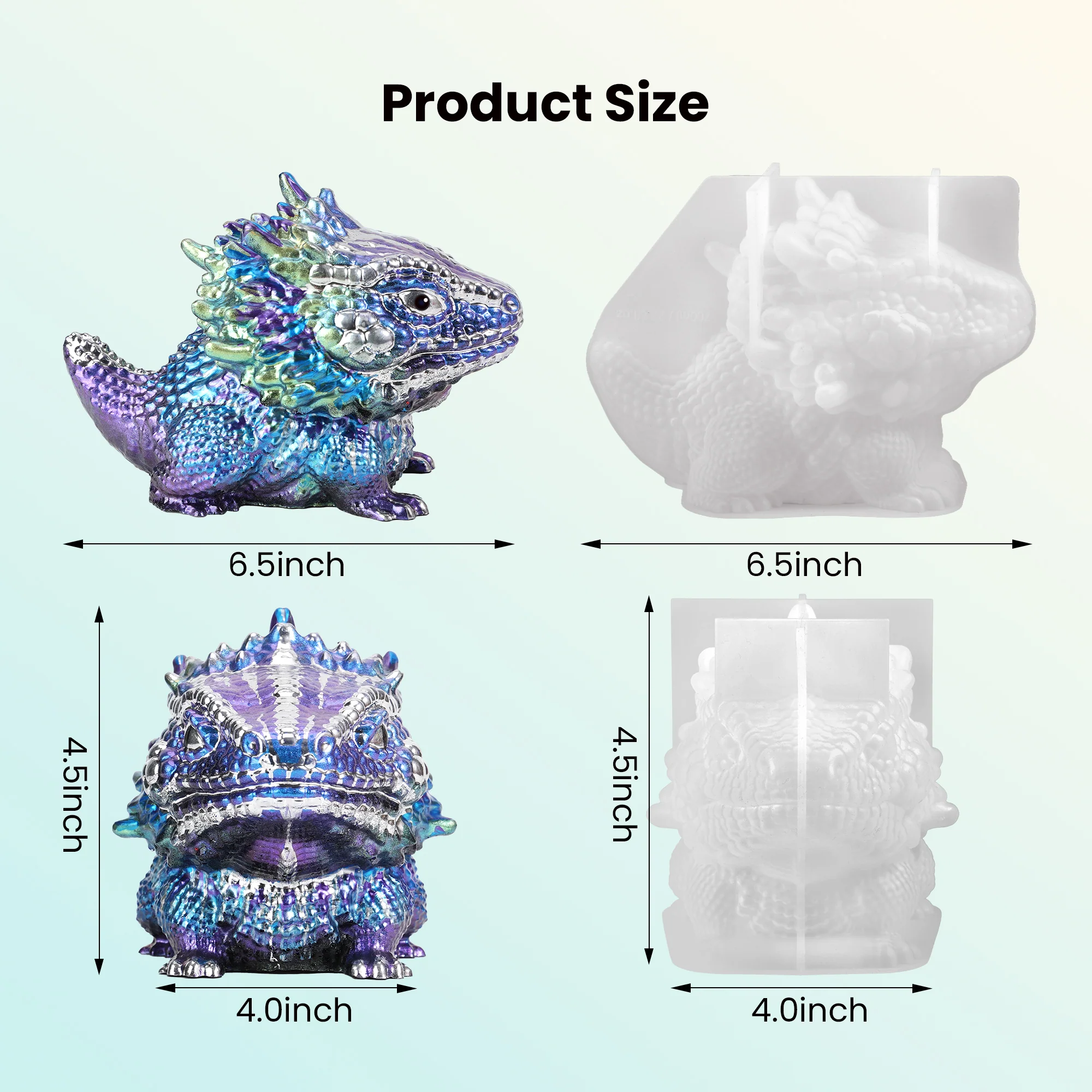 Resiners® Dinosaur Silicone Mold - Image 3