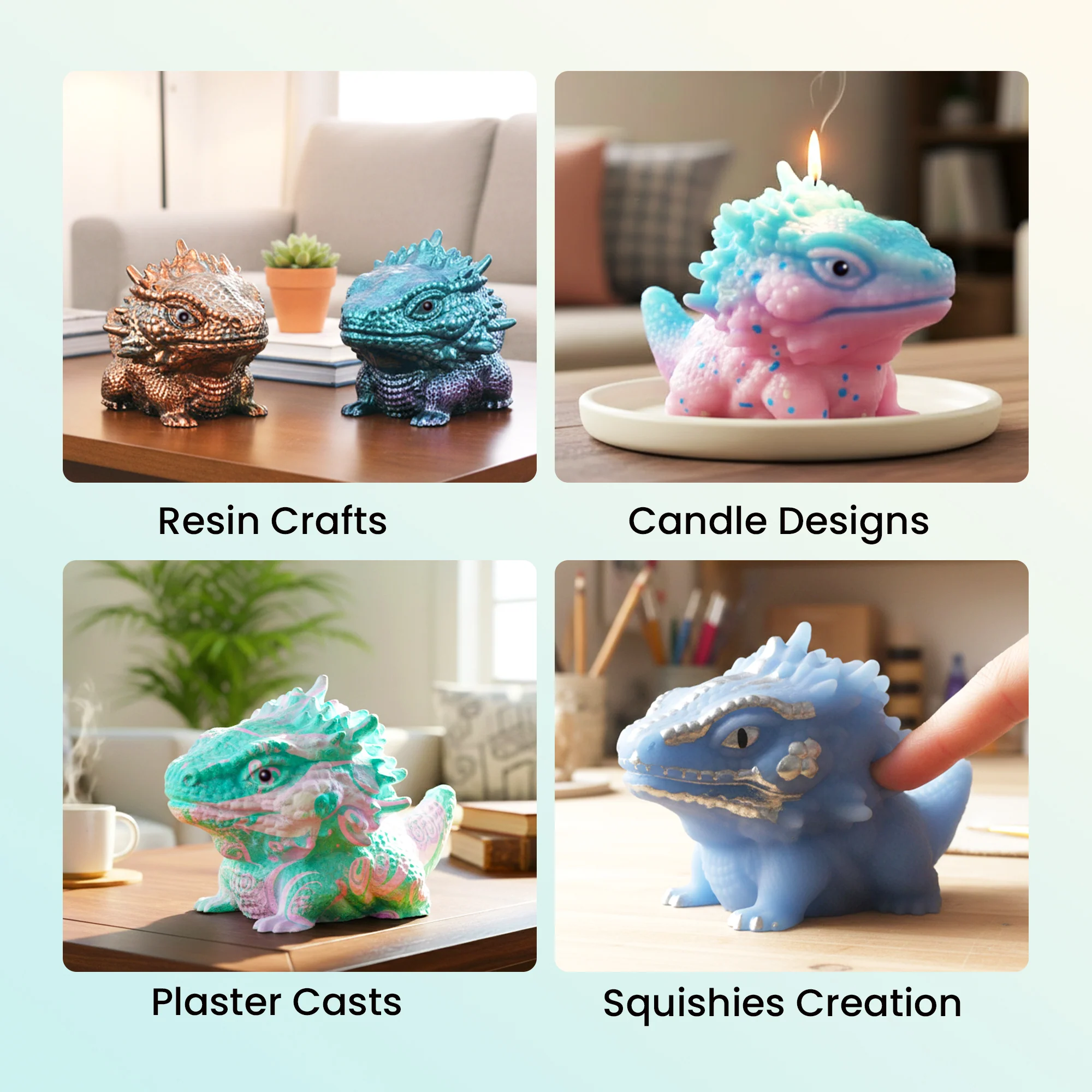 Resiners® Dinosaur Silicone Mold - Image 5
