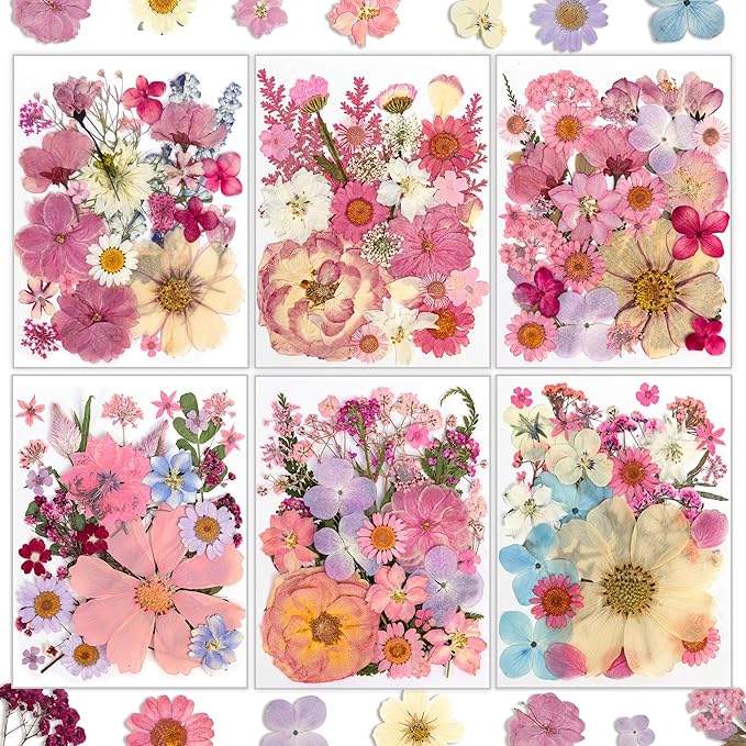 Resiners® 150Pcs Dried Pressed Flowers - Image 3