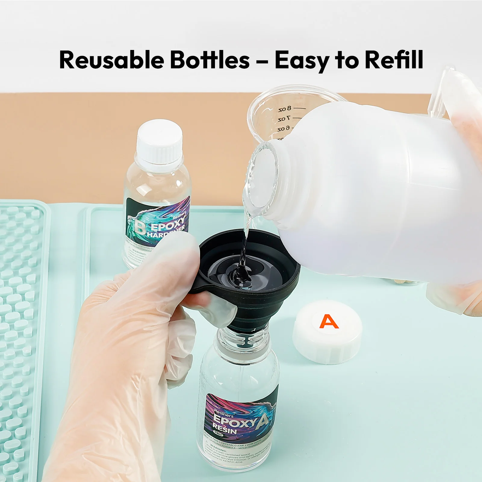 Resiners® 20.28oz Crystal Clear Epoxy Resin Kit - Image 4
