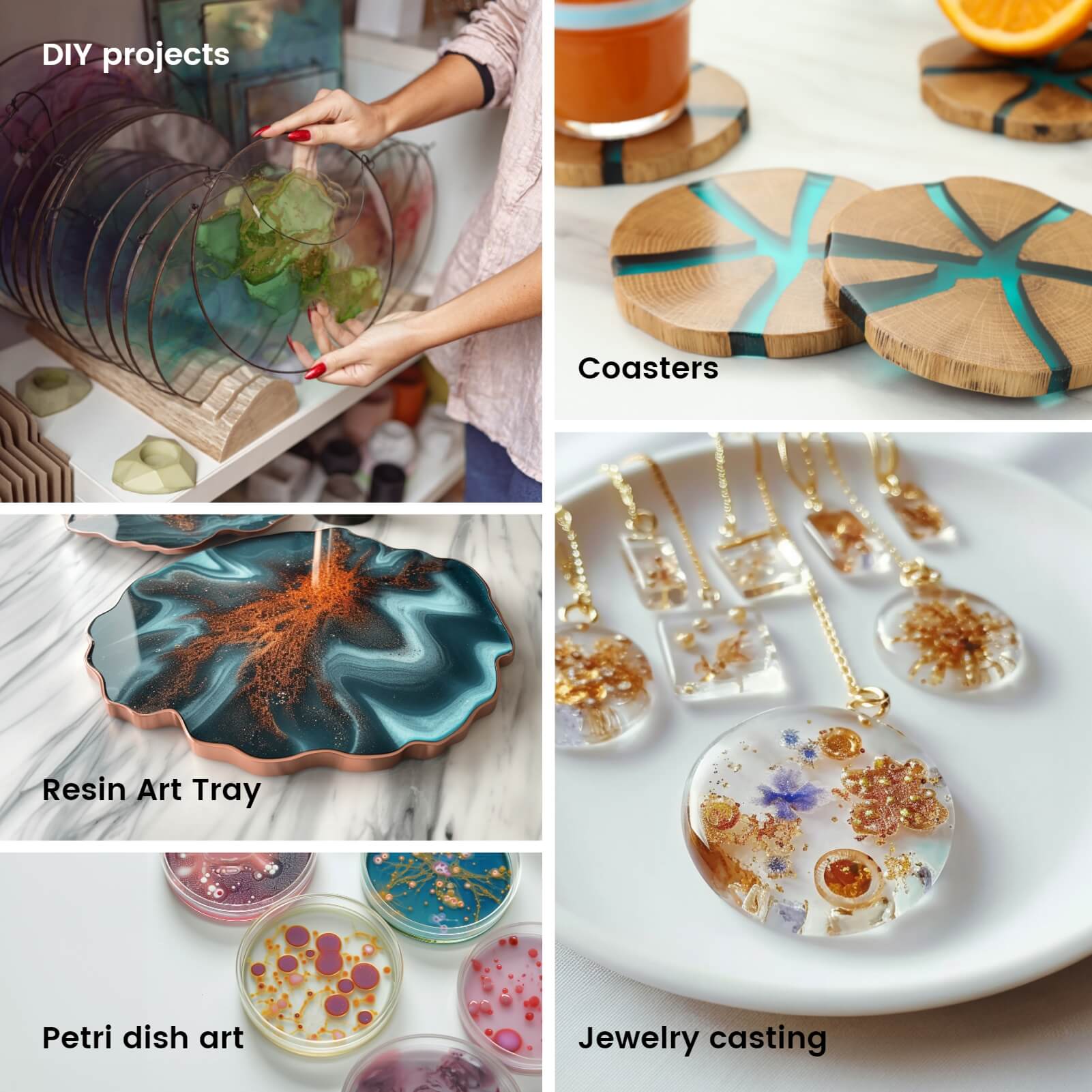 Resiners® Crystal Clear Epoxy Resin with Tailored Diversion Port - Image 8