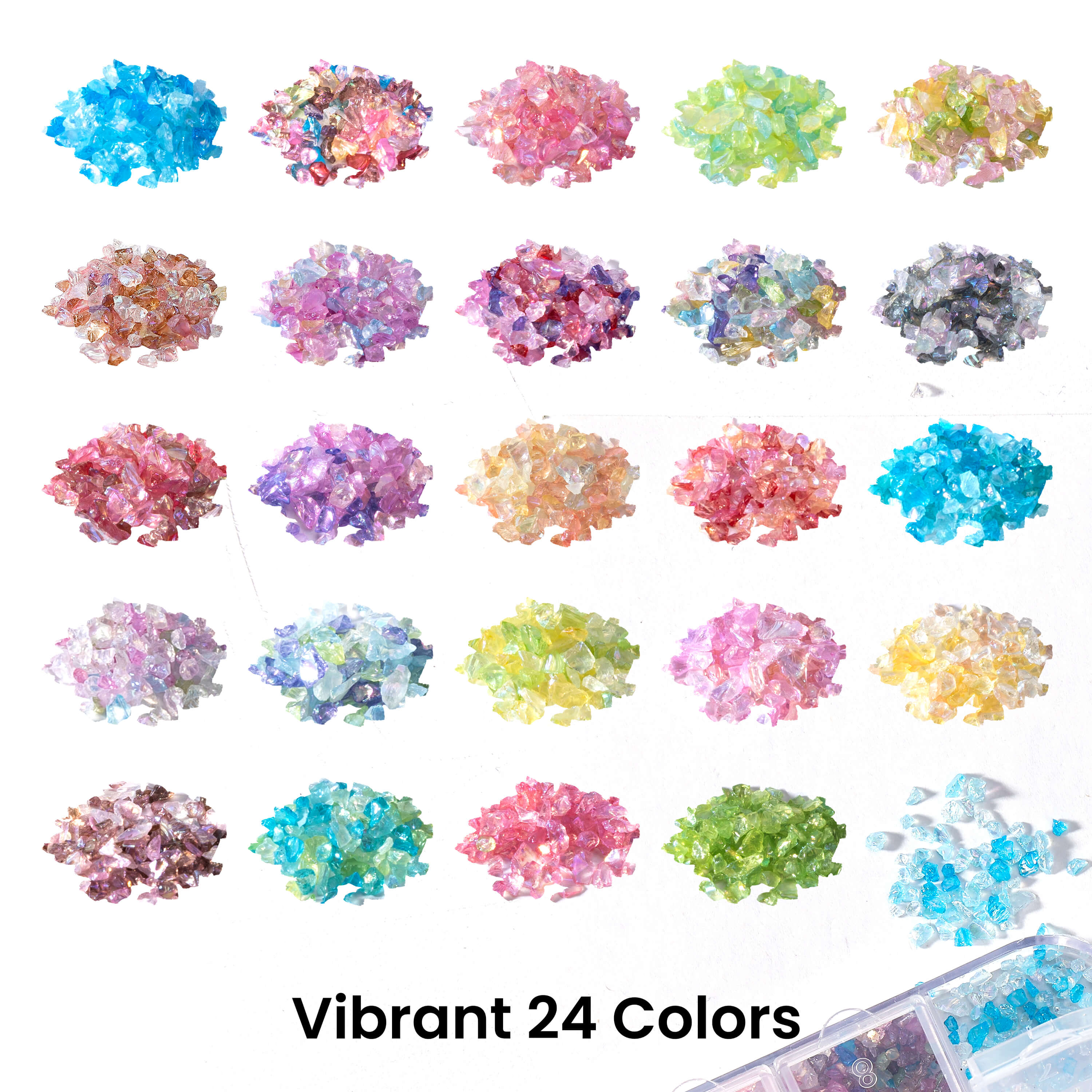 Resiners® 24 Colors Glass Shard Fillers - Image 3