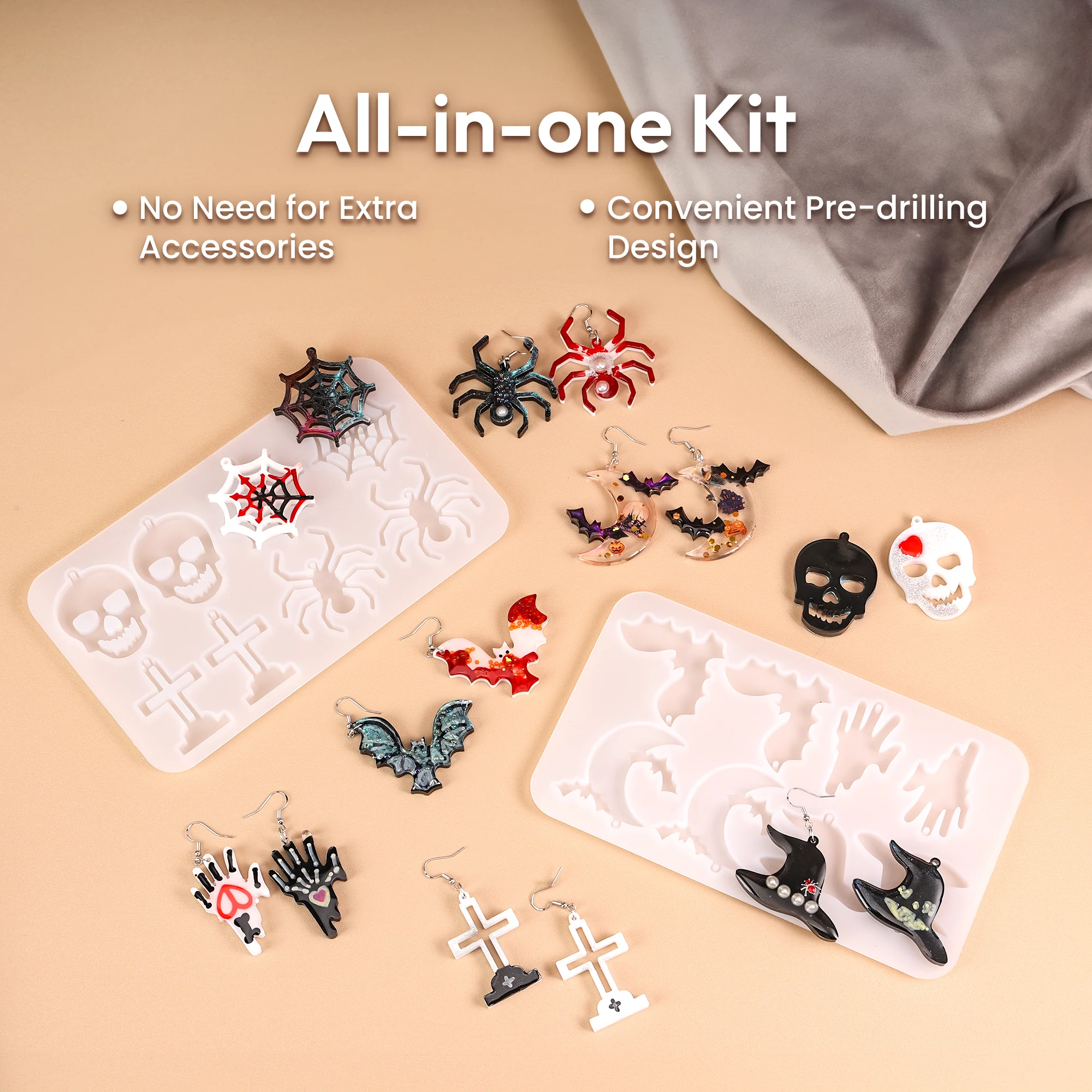 ResinersĀ® Halloween Mold Kit - Image 4