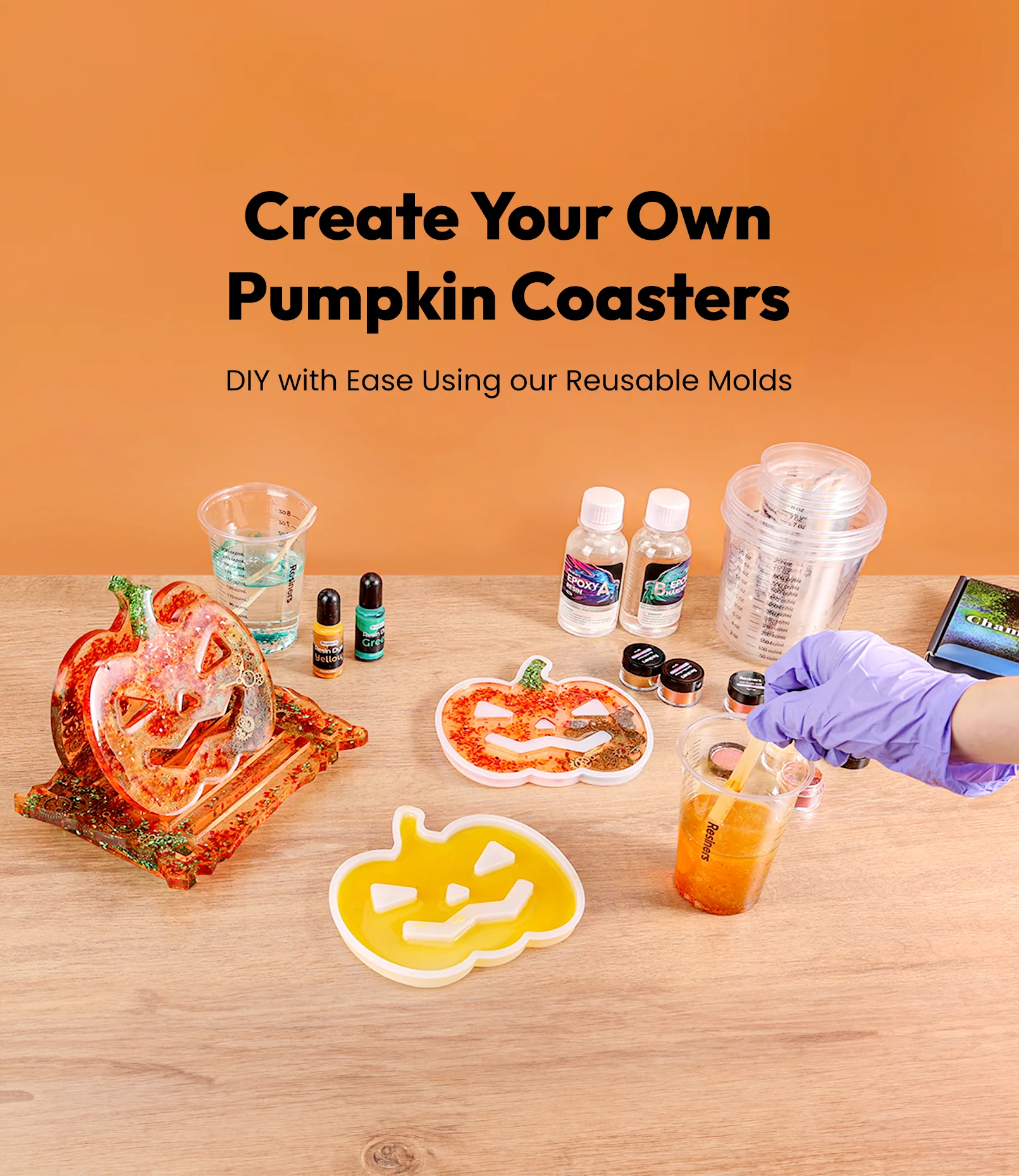 ResinersĀ® Halloween Mold Kit - Image 6