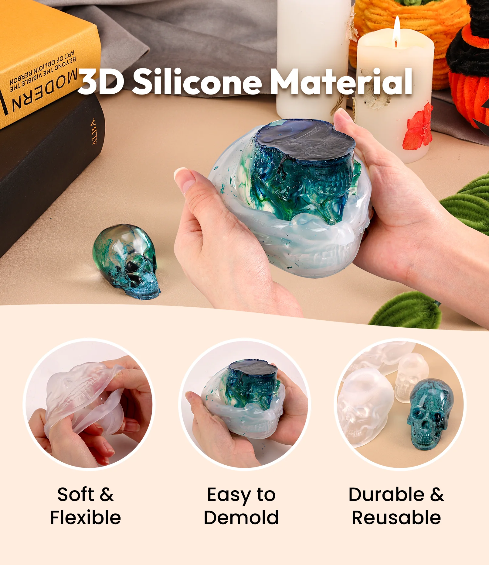 ResinersĀ® Halloween Mold Kit - Image 9