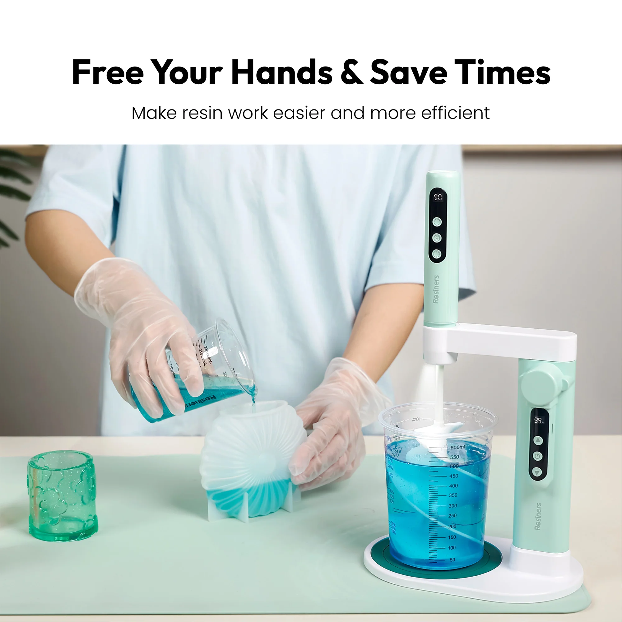 Resiners® Handheld Resin Mixer - Image 9