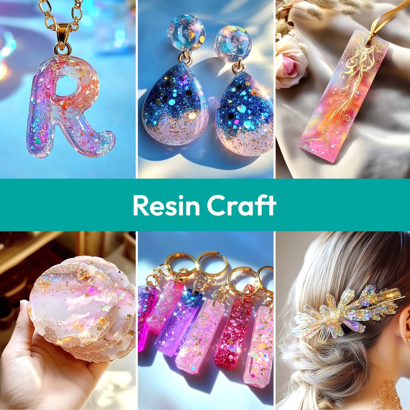 Resiners® Holographic Chunky Glitter Powder - Image 5