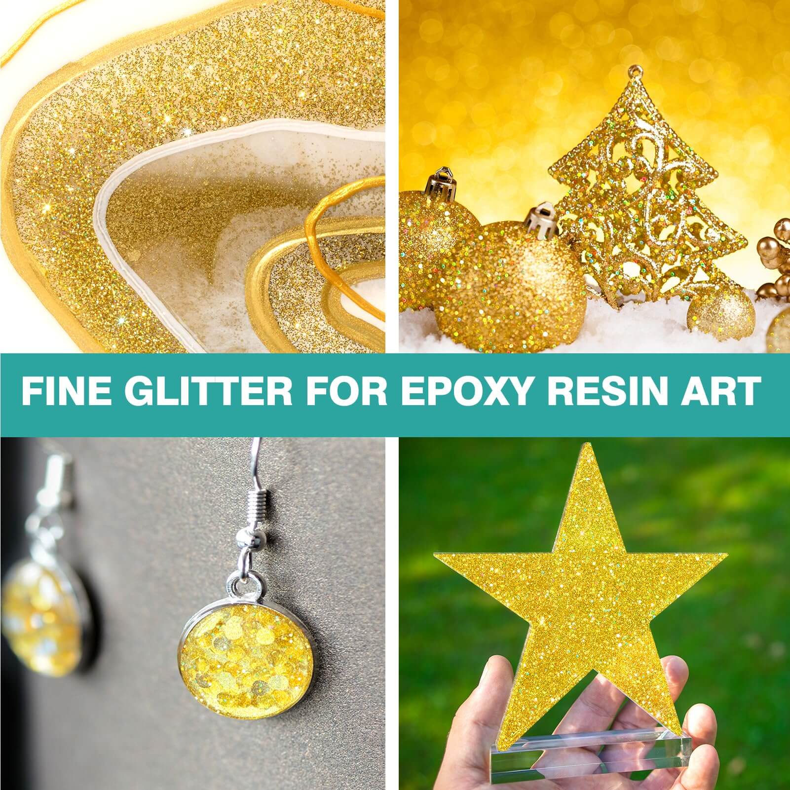 Resiners® Holographic Ultra Fine Glitter Powder - Image 5