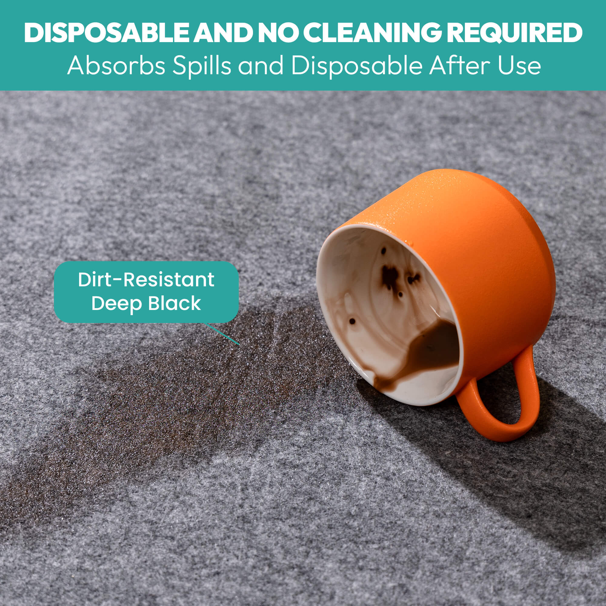 Resiners® Self Adhesive Felt Mat - Image 4
